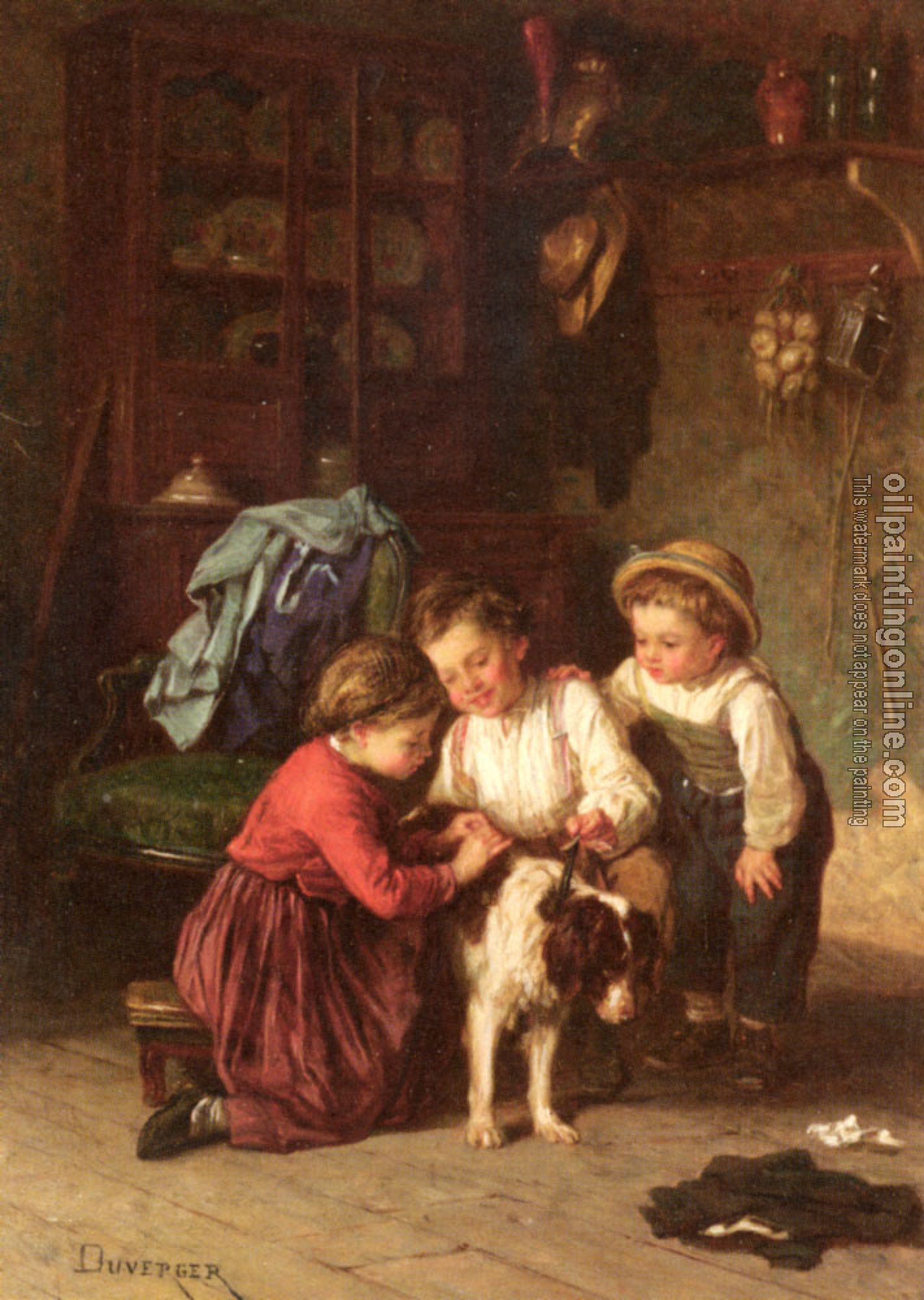 Theophile Emmanuel Duverger - The Patient Pet